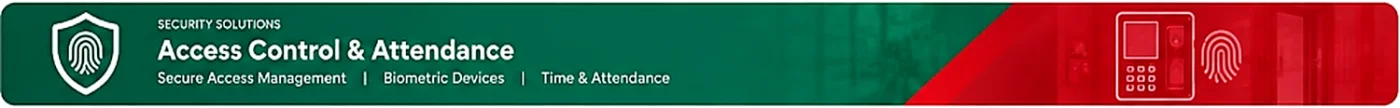 Security Solutions - Access Control & Attendance