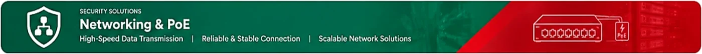 Security Solutions - Networking & PoE
