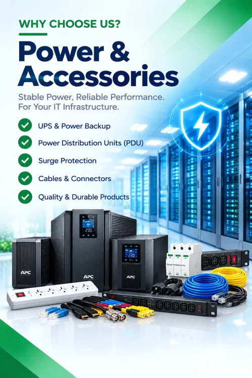 Why Choose Us - Power & Accessories