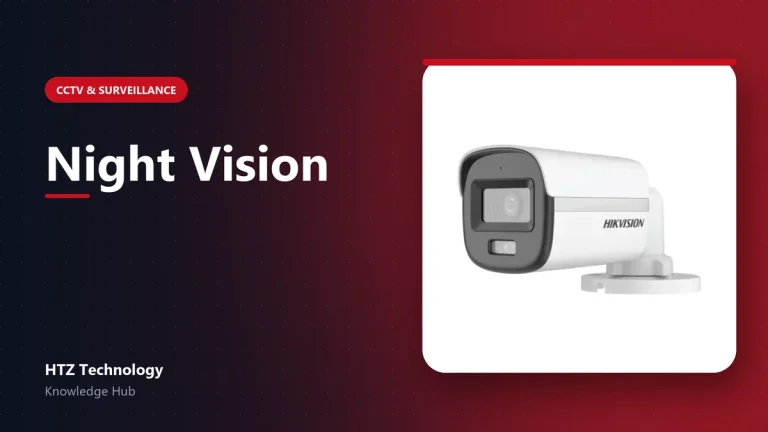 CCTV Night Vision: IR, Full-Colour and Smart Hybrid Light Explained - HTZ Technology