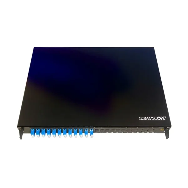 CommScope 24 Port LC Duplex SM Full Loaded Fiber Patch Panel #3-2122146-3