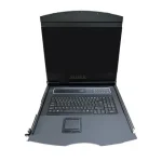 COTE KVM-0819M 8 Port KVM Switch with 19" Console - HTZ Technology