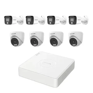 HIKVISION 8 unit 1080P night vision security cc camera Package