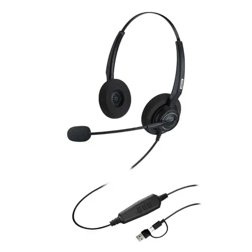 Inbertec UB200DT Wired Noise Cancelling Headphone