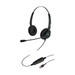 Inbertec UB200DU ENC USB Wired Headphone - HTZ Technology