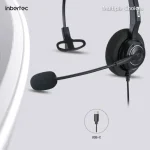 Inbertec UB200T Wired Noise Cancelling Headphone - HTZ Technology