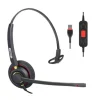 Inbertec UB800M USB Wired Noise Cancelling Headphone - HTZ Technology