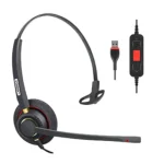 Inbertec UB800M USB Wired Noise Cancelling Headphone - HTZ Technology