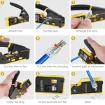 Onten OTN-E992 Network Cable Crimping Tool - HTZ Technology