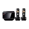 Panasonic KX-TW510CXBE GSM (SIM SLOT) Wireless Dect Cordless Phone Set (Double Headset, Model KX-TW501) - HTZ Technology