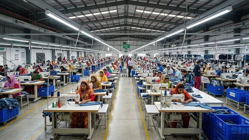 128-Camera AI Surveillance & Biometric Shift Attendance for an Export Garments Factory