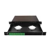 Rosenberger 1HU 24-Port LC-Duplex Single Mode Pullout-Type Splice Panel Set with Front Plate & Adapter - HTZ Technology