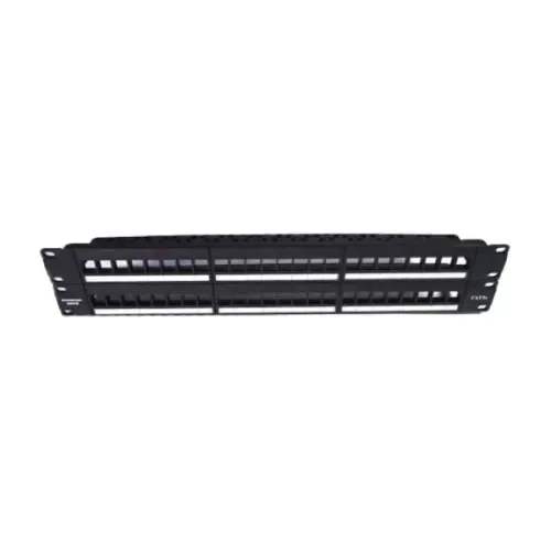 Rosenberger CP41-431-03-E Cat-6 UTP 24 Port Modular Patch Panel