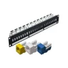 Safenet 10-1240BK 24-Port Shielded Patch Panel with Modular - HTZ Technology