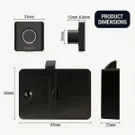 SmartX SX-CL02V2 Fingerprint Smart Drawer Lock - HTZ Technology