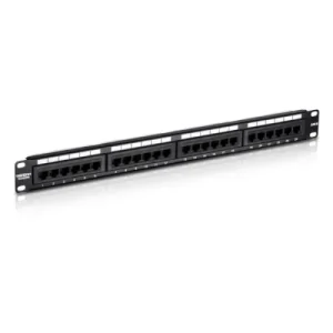 TRENDnet TC-P24C6 24-Port Cat6 Unshielded 1U Patch Panel
