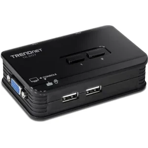 TRENDnet TK-207K 2-Port USB KVM Switch Kit
