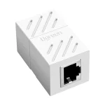 UGREEN NW114 (20311) CAT-7 RJ45 Female to Female Keystone Jack White Coupler #20311 (1 Pcs) - HTZ Technology