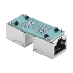 UGREEN NW114 (20311) CAT-7 RJ45 Female to Female Keystone Jack White Coupler #20311 (1 Pcs) - HTZ Technology