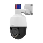 Uniview IPC675LFW-AX4DUPKC-VG 5MP Active Deterrence Mini PTZ Camera (Without Adapter & Wall Mount) - HTZ Technology