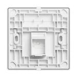 Vention IFDW0 1 Port Keystone Jack White Wall Plate #IFDW0 - HTZ Technology