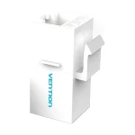 Vention IPGW0-5 CAT-6 UTP White Keystone Jack Coupler #IPGW0-5 (5 Pcs) - HTZ Technology