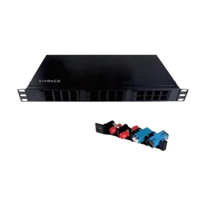 Vivanco 24 Port Optical Fiber Patch Panel #VCFPRTNU241