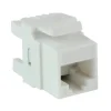 Vivanco Cat-6 Black Keystone Jack #VCCJUNF6K - HTZ Technology