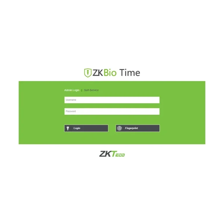 ZKTeco BioTime Latest Time Attendance Software (Devices 20, User 60000)