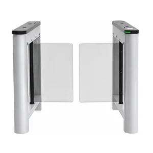 ZKTeco Saturn S1000 Pearl White Single Lane Swing Barrier Turnstile