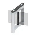ZKTeco Saturn S1200 Additional Lane Swing Barrier Pearl White Turnstile - HTZ Technology