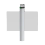 ZKTeco Saturn S1200 Additional Lane Swing Barrier Pearl White Turnstile - HTZ Technology